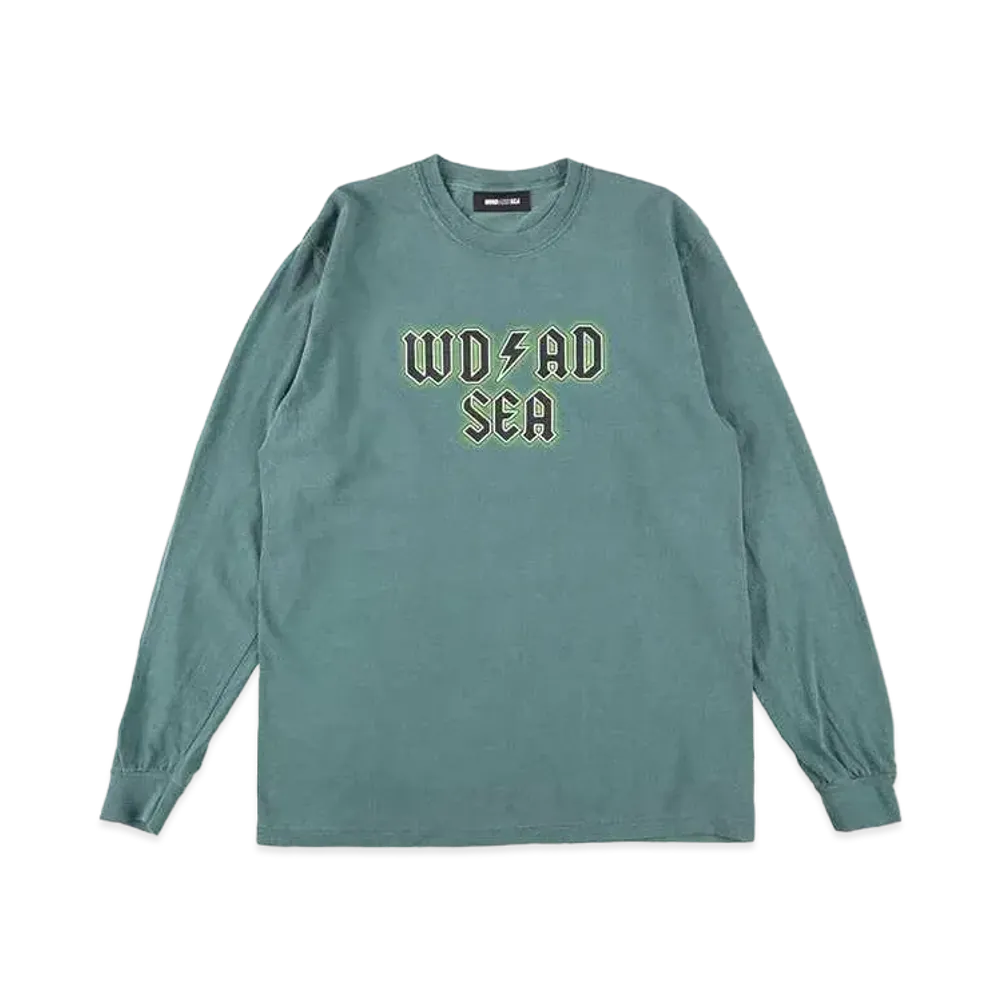 WIND AND SEA Thrash Heritage Wand L/S Tee "Blue Spruce"