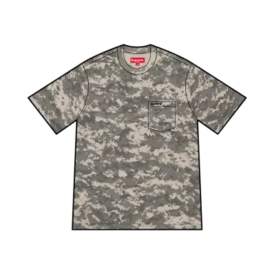 Supreme S/S Pocket Tee "Camo" (25FW)