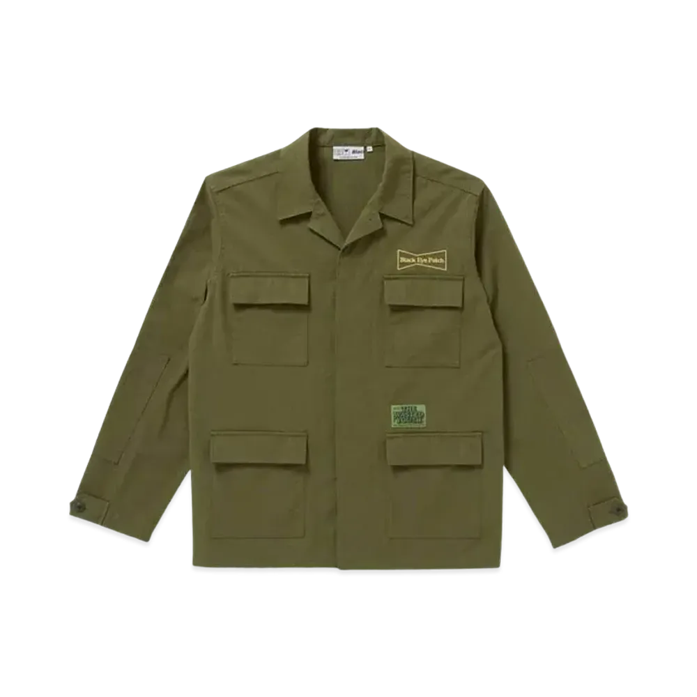 BlackEyePatch x Wasted Youth BDU JACKET "Olive" / VERDY