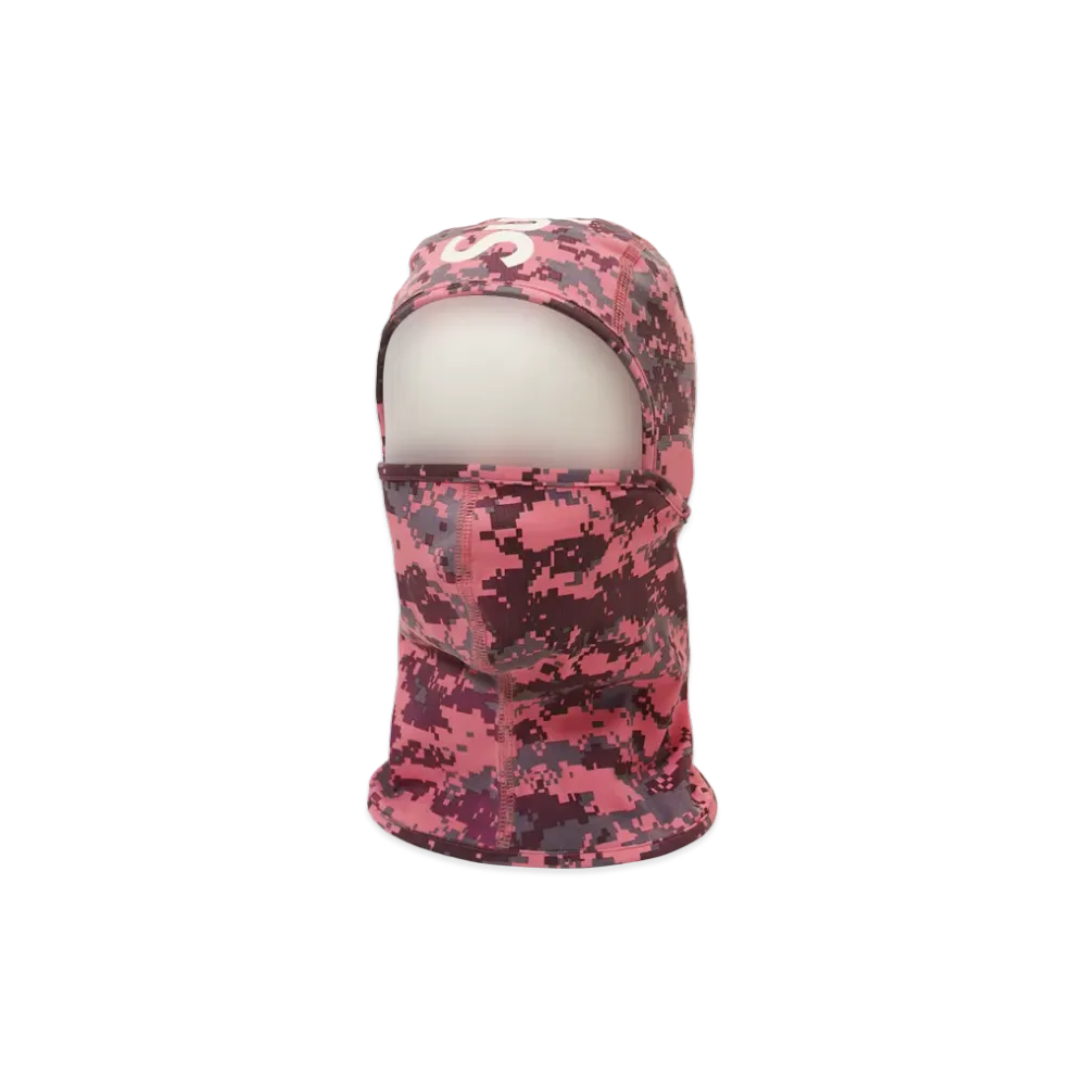Supreme Heat Reactive Digi Camo Balaclava "Pink"