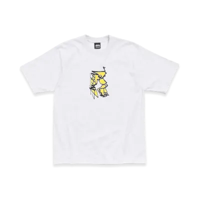 Stussy Smooth Sk8 Tee "Ash Heather"