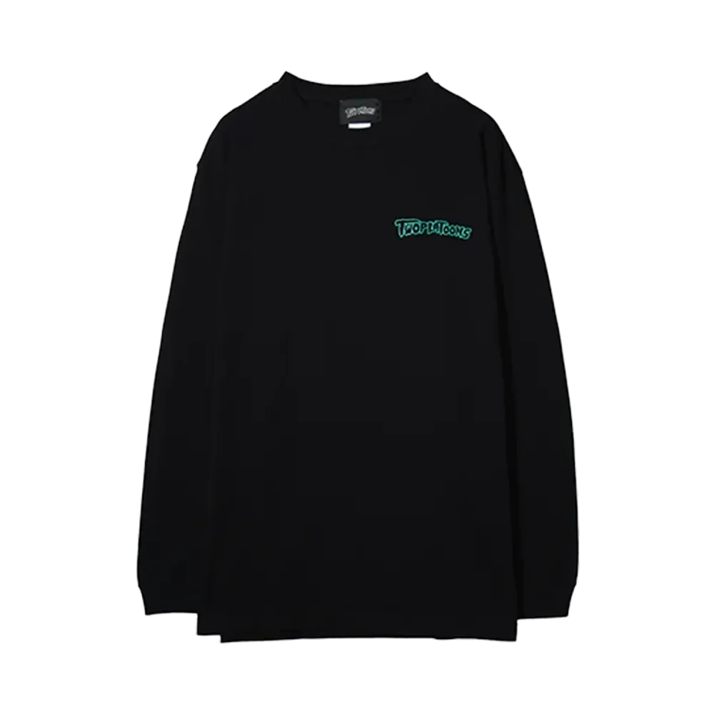 PRO WRESTLING NOAH 25th ANNIV \ TWOPLATOONS X Mitsuharu Misawa L/S T SHIRTS "BLACK"