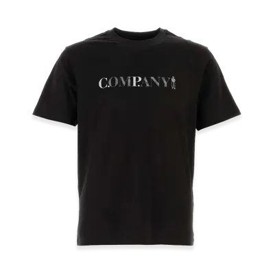 C.P. Company Cotton T-Shirt "Black"