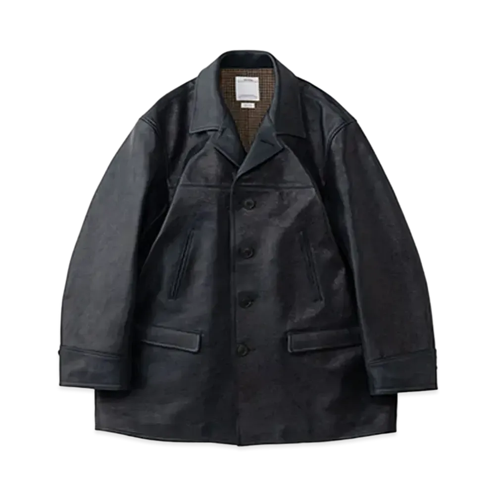 visvim PATTON II COAT IT "Navy"