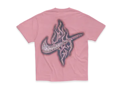 Travis Scott Cactus Jack x Nike Rhinestone Tee "Pink"