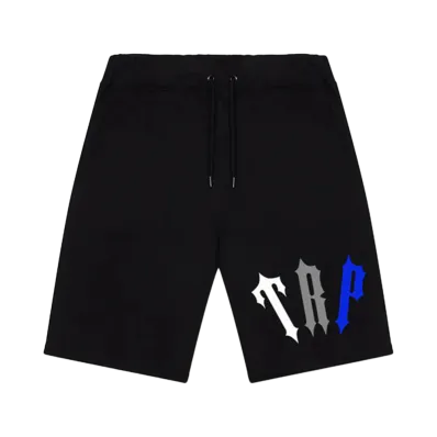 TRAPSTAR TRP Print Shorts Set "Black/Blue/Grey"