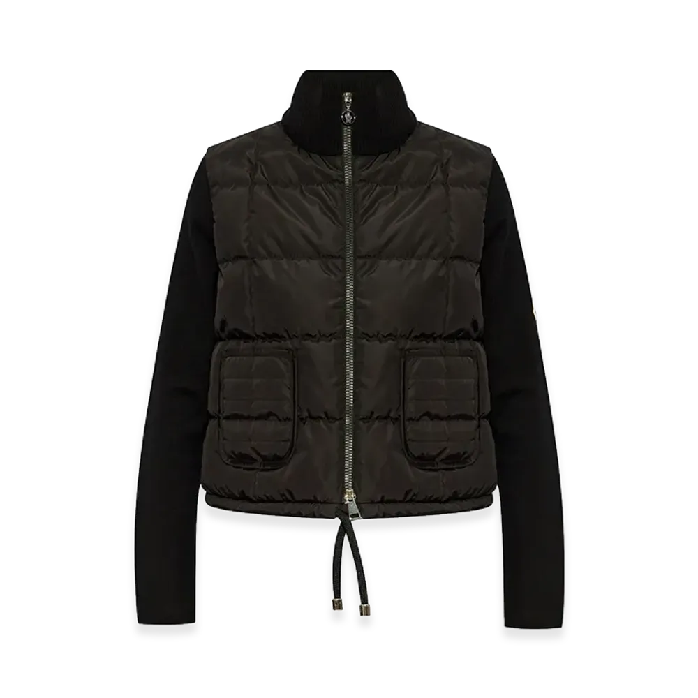 MONCLER Women's Padded Cardigan "Black"