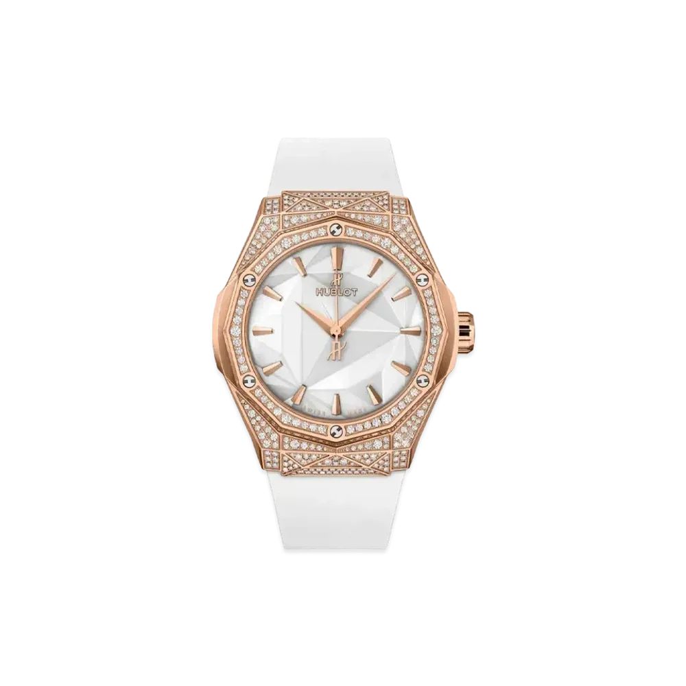 HUBLOT Classic Fusion Orlinski King Gold White Pave 40mm