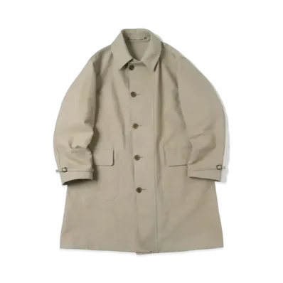 A.PRESSE Motorcycle Half Coat "Khaki"