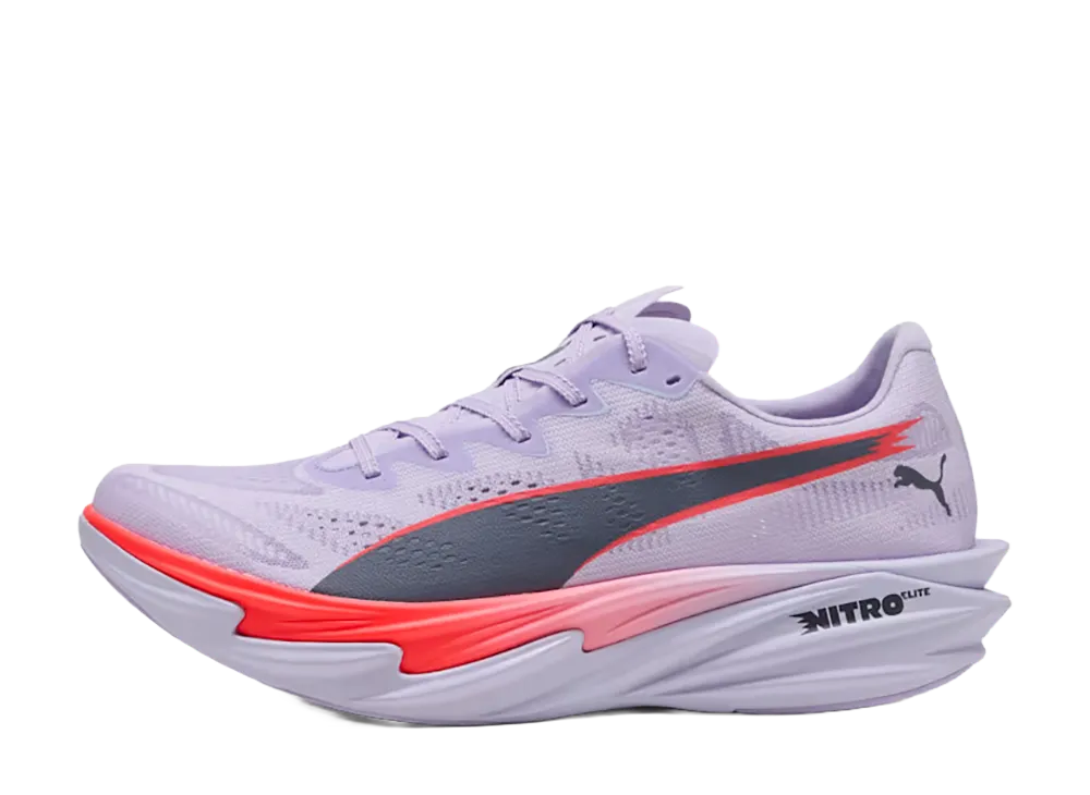 Puma Deviate Nitro Elite 4 "Light Lavender/Ultra Red/Inky Depths"