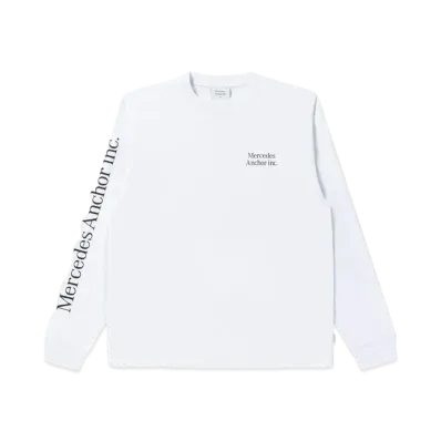 Mercedes Anchor Inc. Logo LS Tee "White"