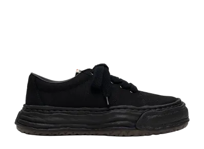 Maison MIHARA YASUHIRO ERIC OG Sole Canvas Low-top Sneaker "Black/Black"