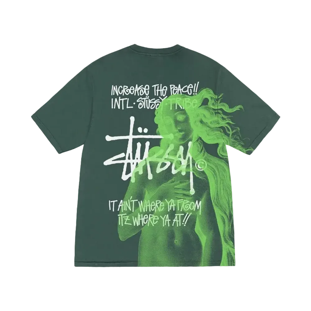 Stussy IST Venus Pigment Dyed Tee "Forest"