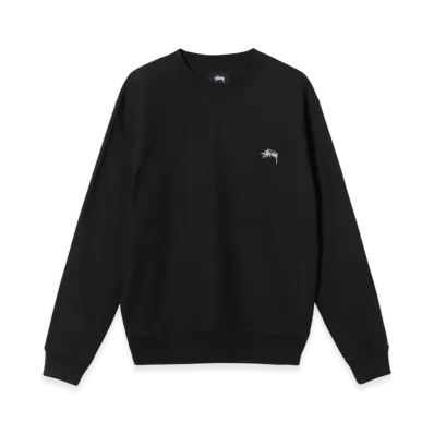 Stussy Overdyed Crew 2021 "Black"