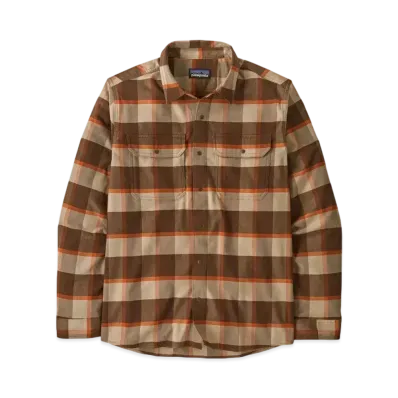 Patagonia Men's Canyonite Flannel Shirt "Molasses Brown"