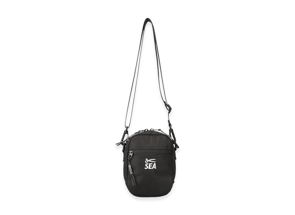 WIND AND SEA x DENHAM Mini Shoulder Bag "Black"