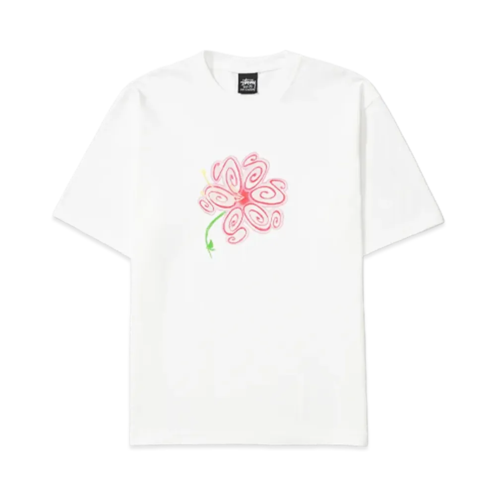 Stussy S Flower Tee "White"