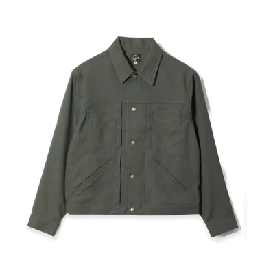NEEDLES Penny Jean Jacket - Poly Twill "Green"