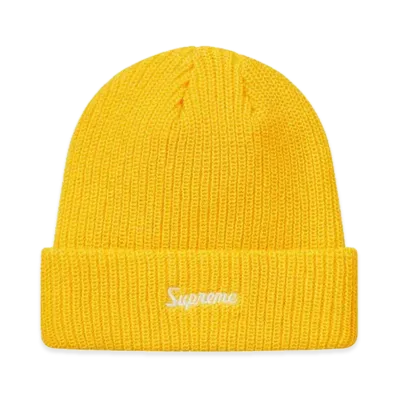 Supreme Loose Gauge Beanie "Yellow" (18FW)