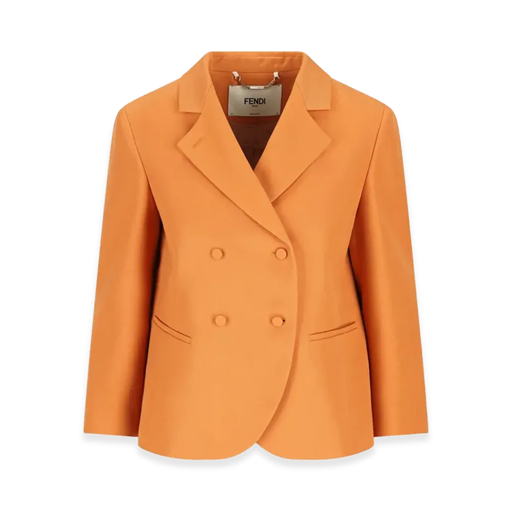 FENDI Women's Jackets "Orange"