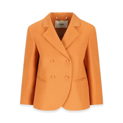 FENDI Women's Jackets "Orange"