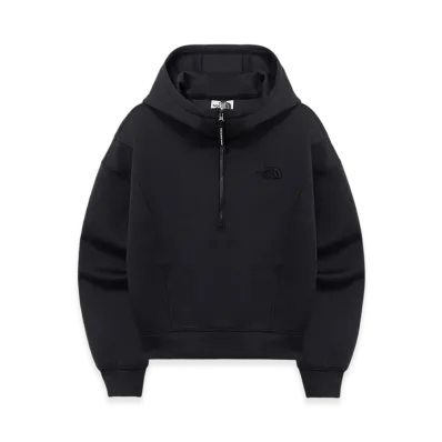 The North Face White Label Smoove Hoodie Pullover (W) "Black"