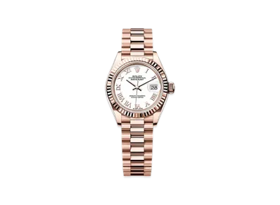 ROLEX Lady-Datejust 28mm Everose Gold 279175 "White"