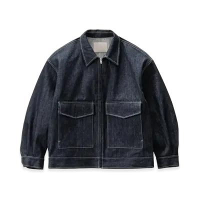 Graphpaper Selvage Denim Zip Jacket "Indigo"
