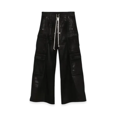 Rick Owens DRKSHDW Double Cargo Jumbo Belas "Black"