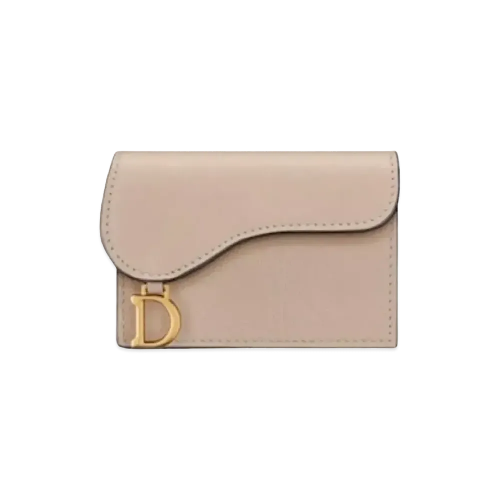 Dior Card Holder "Hazelnuts"