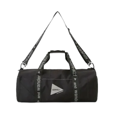 GRAMICCI x and wander Multi Patchwork Boston Bag "Black"