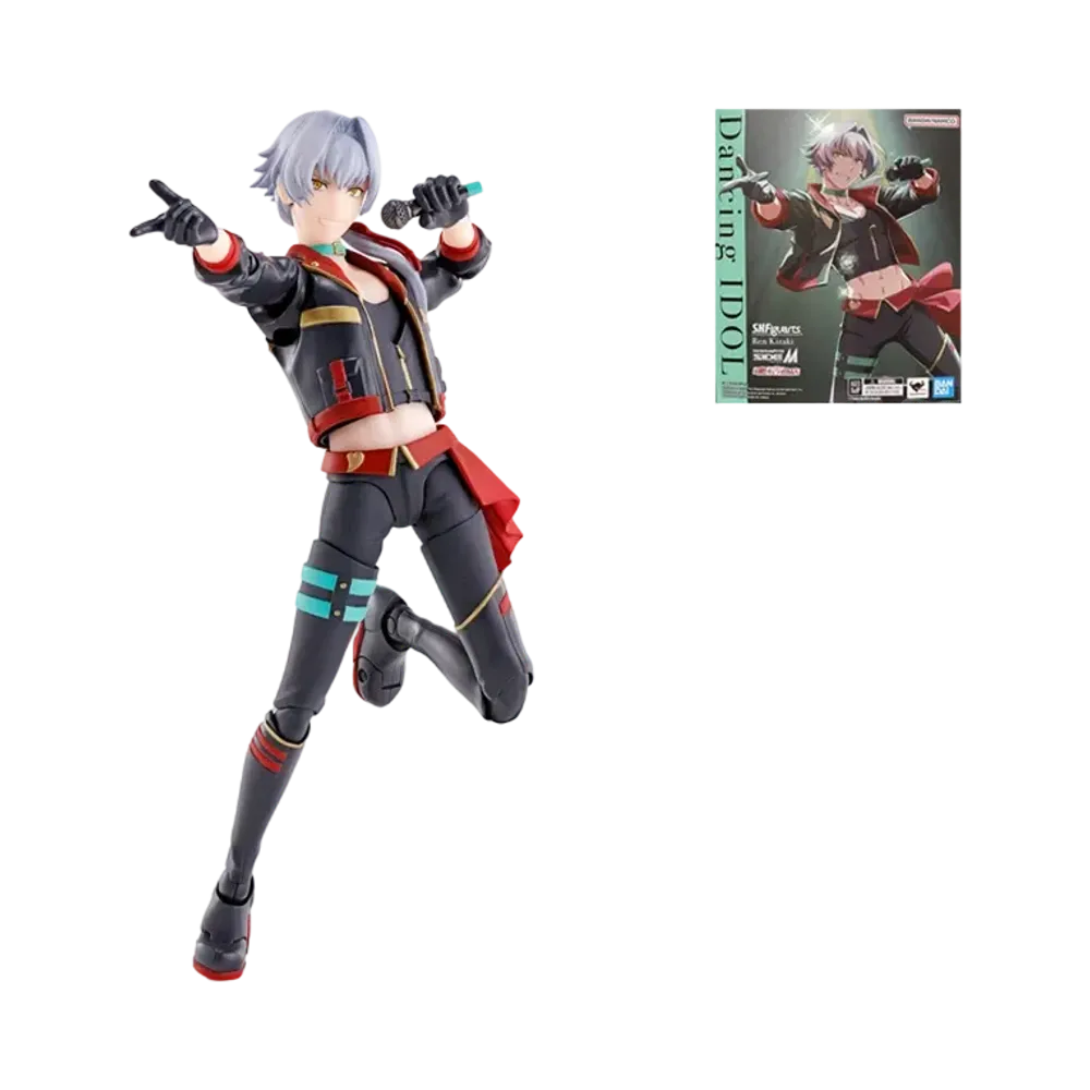 BANDAI "S.H.Figuarts" -The Idolmaster- REN KIZAKI [with Tamashii Web Shop Original Sleeve]