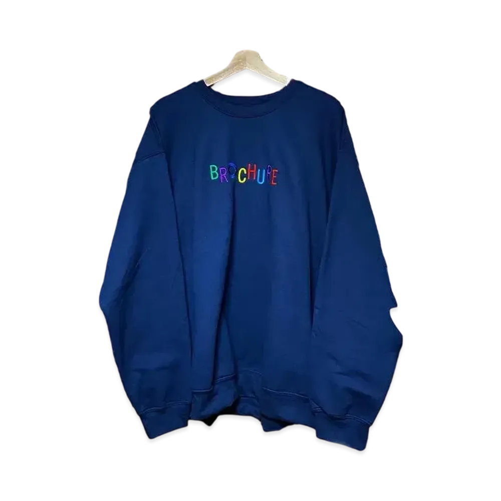 BROCHURE U.C.BR. CrewSweater "Navy"