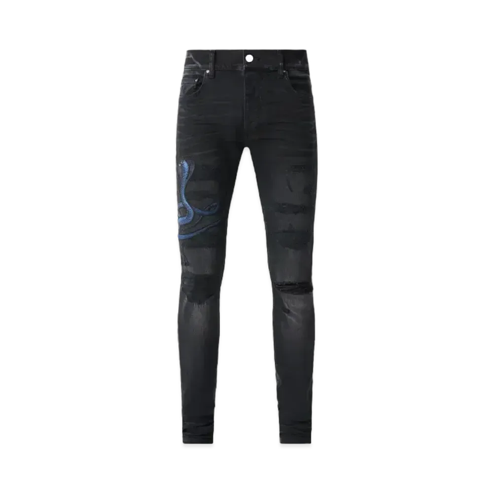 AMIRI Blue Poison Archival Jean "Aged Black"