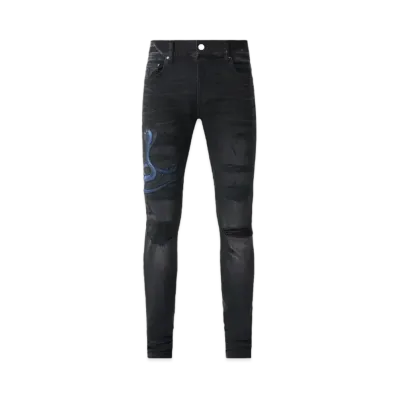 AMIRI Blue Poison Archival Jean "Aged Black"