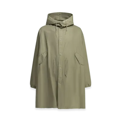 COMME des GARCONS HOMME M-51 Parka Coat "Gray Beige"