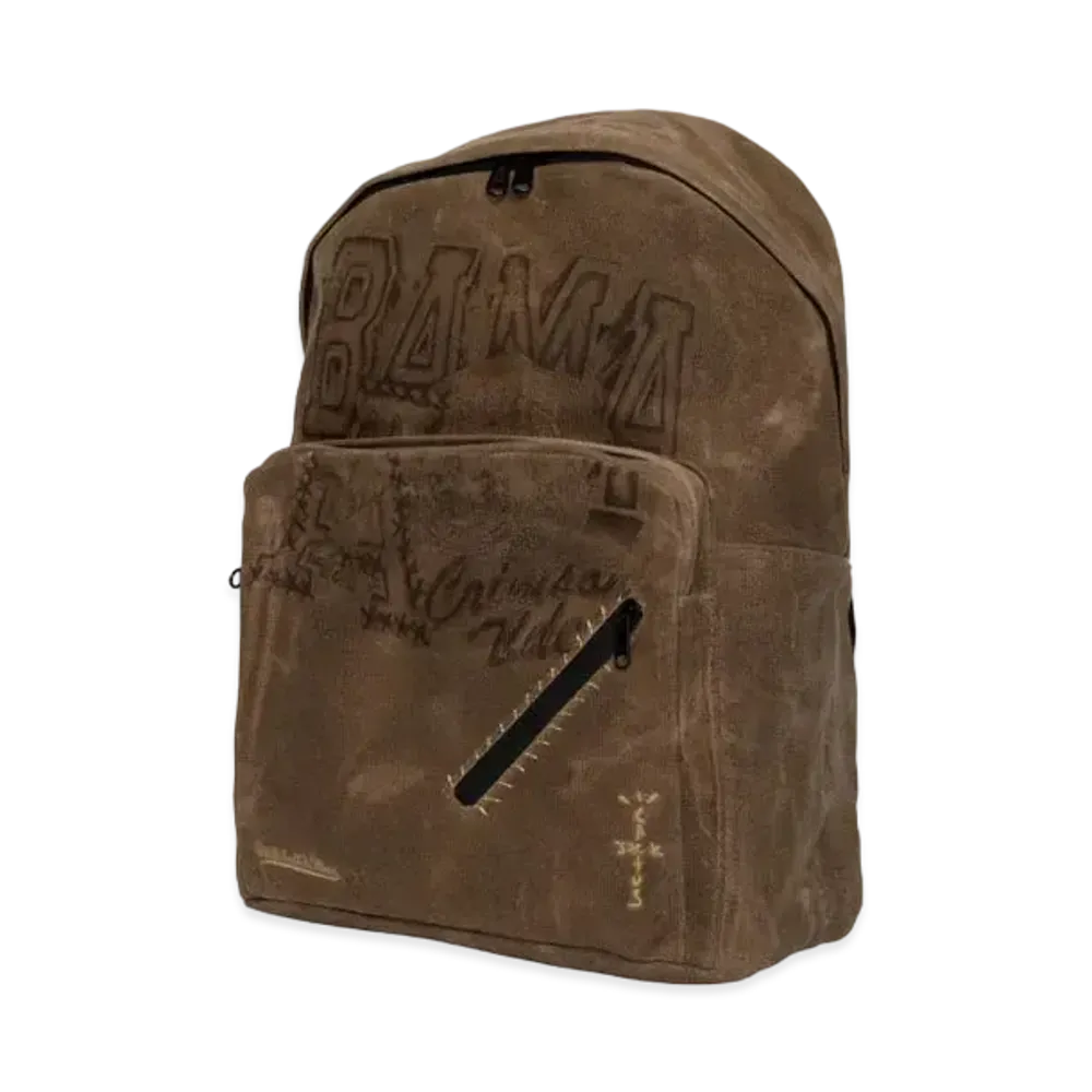 Travis Scott x M&N x University Of Alabama Backpack "Beige"