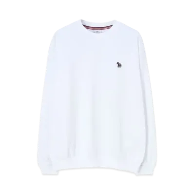 Paul Smith Women's Zebra Patch Long Sleeve T-Shirt "White"