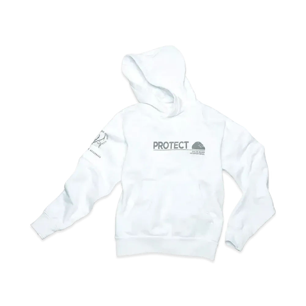 CANADA GOOSE PBI Hoodie "Crystal White"