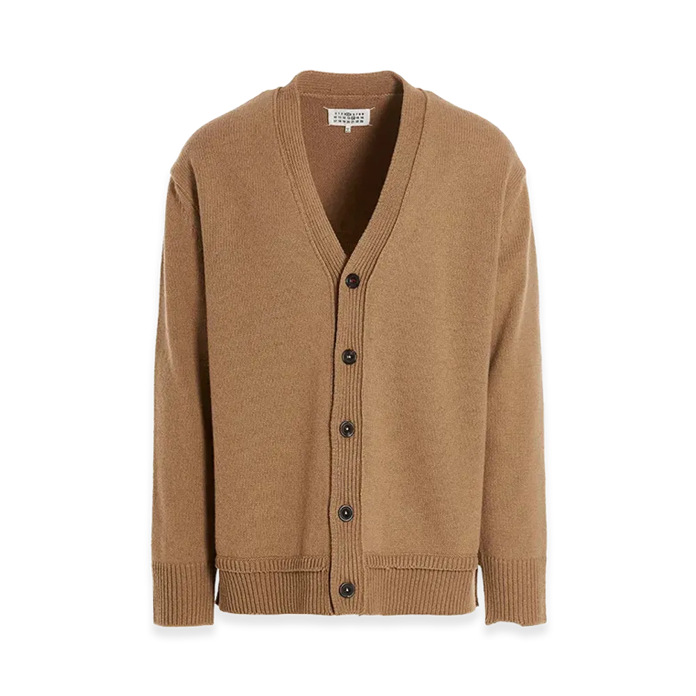 Maison Margiela Wool Cardigan "Beige"
