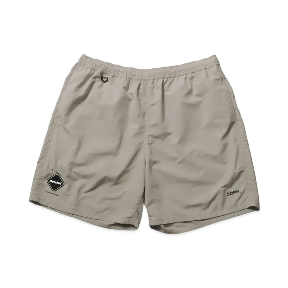 F.C.Real Bristol Supplex Nylon Easy Shorts "Beige"