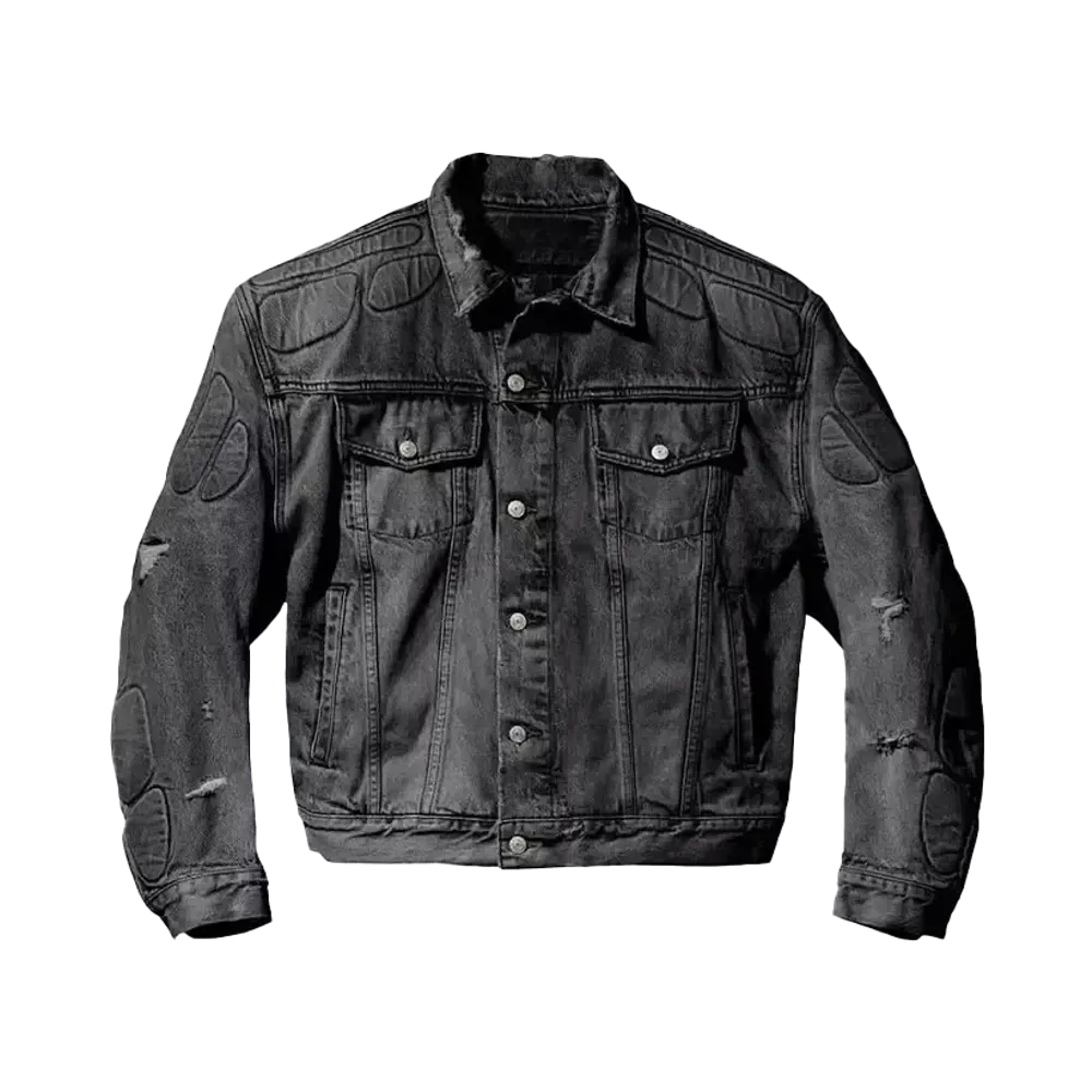 YEEZY GAP Engineered By Balenciaga Padded Denim Jacket "Grey Wash"