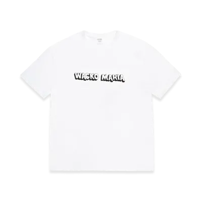 WACKO MARIA Washed Heavy Weight T-Shirt "White"