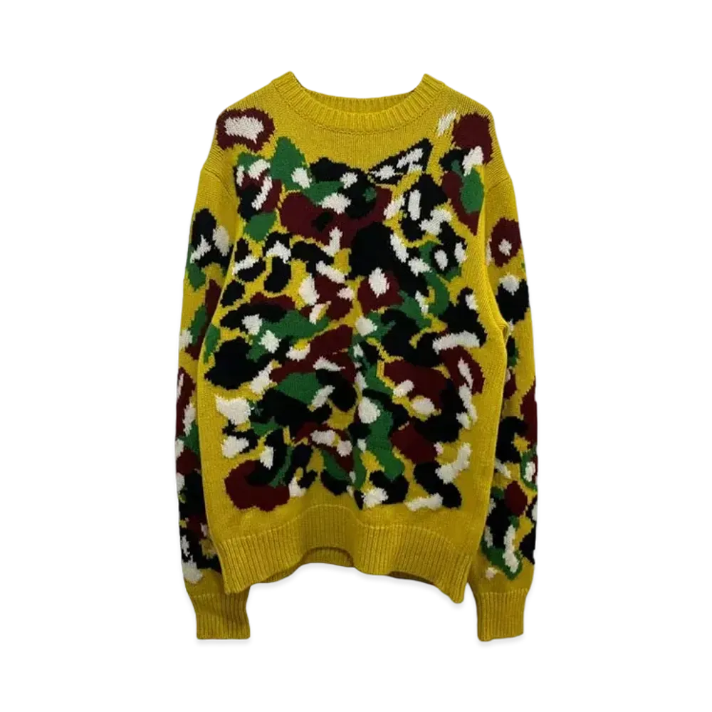 Dior x Peter Doig Men's Cashmere Sweater "Yellow"
