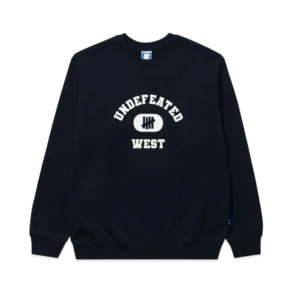 UNDEFEATED West Crewneck "Navy"