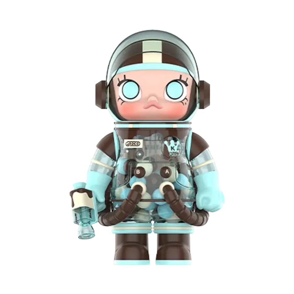 POP MART "MEGA COLLECTIONS" 1000% SPACE MOLLY MINT CHOCOLATE