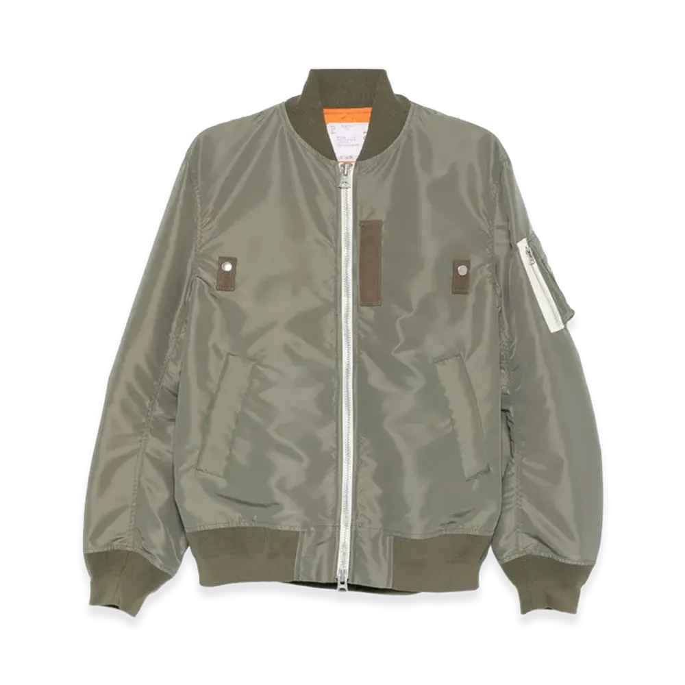sacai Women's Blouson Jacket "Khaki"