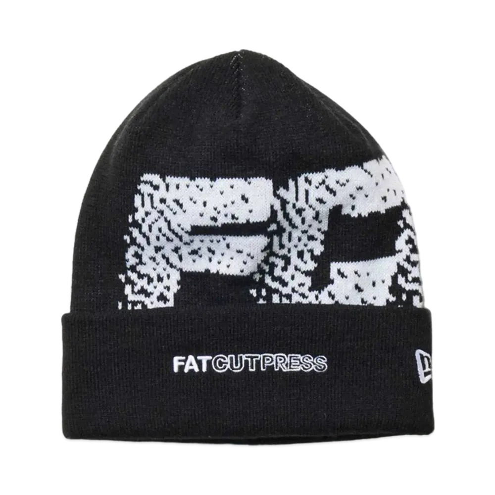 NEW ERA x SHINKNOWNSUKE Fat Cut Press Basic Cuff Knit "Black"