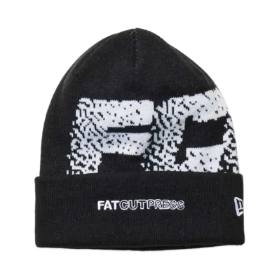 NEW ERA x SHINKNOWNSUKE Fat Cut Press Basic Cuff Knit "Black"