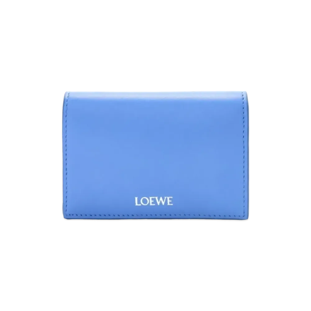 LOEWE Fallded Wallet Shinina Pakaf "Seaside Blue"